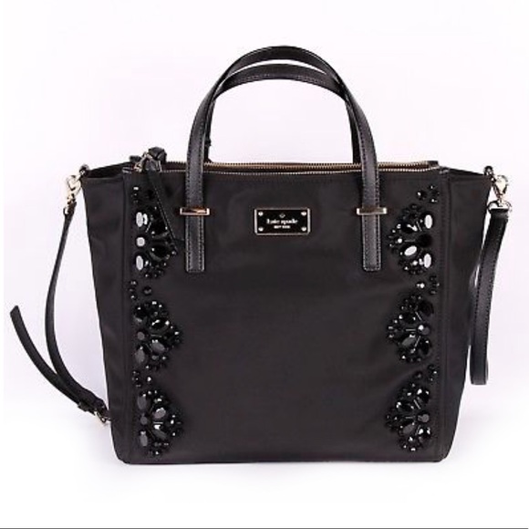 ♦️SOLD♦️ Kate Spade Wilson Embellished Alyse Bag - Picture 2 of 8